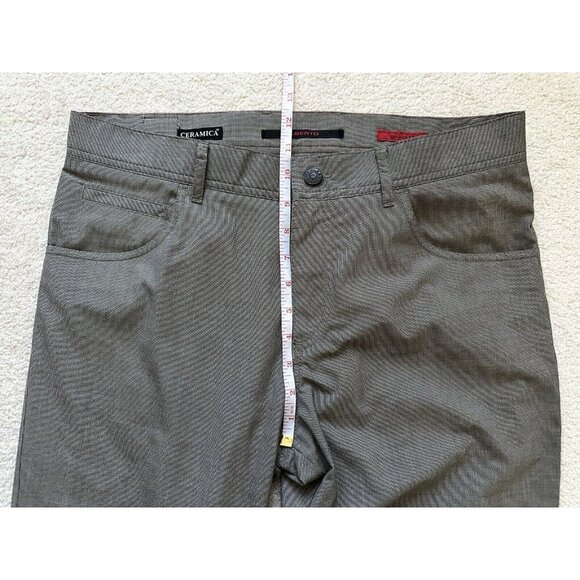 Alberto Ceramica Pants Mens 32x34 Gray‎ Straight Leg Modern Fit Performance - Picture 8 of 14